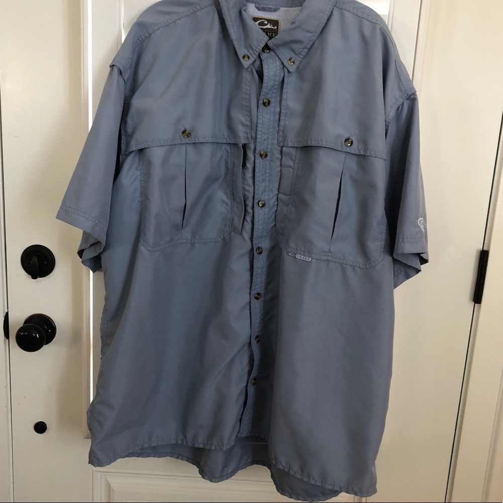 Blue Drake Waterfowl button down shirt